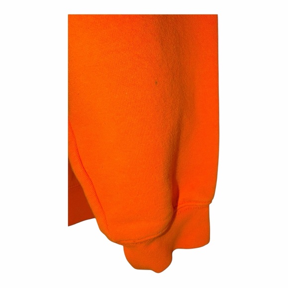 Hazel Boutique Oversized Carhartt Vibrant Orange Hoodie Sweatshirt - Picture 7 of 13